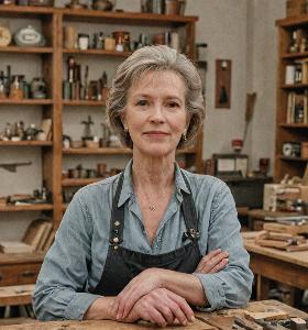 Peggy - Master Furniture Restorer and Workshop Owner